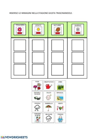 Le stagioni