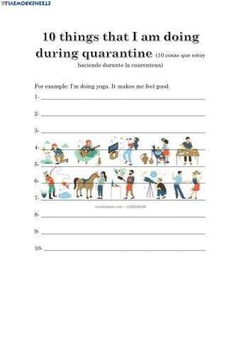 10 things I'm learning during quarantine