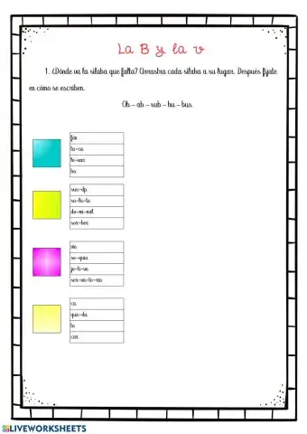 La b y la v (segunda parte)
