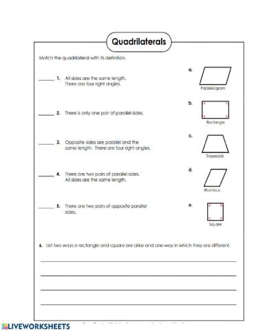 Quadrilaterals