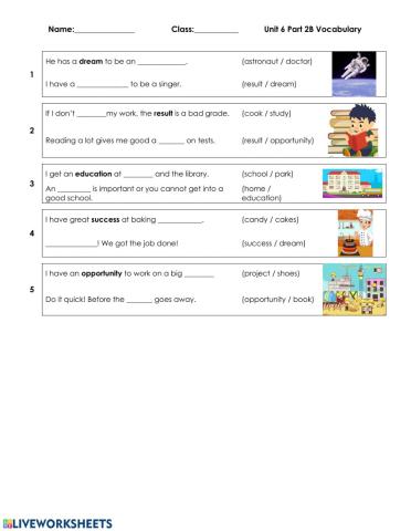 Unit 6 part 2 vocabulary