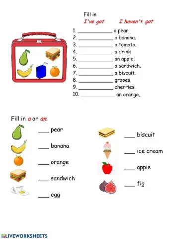 I've got I haven't got