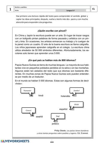 Los paises tienen banderas