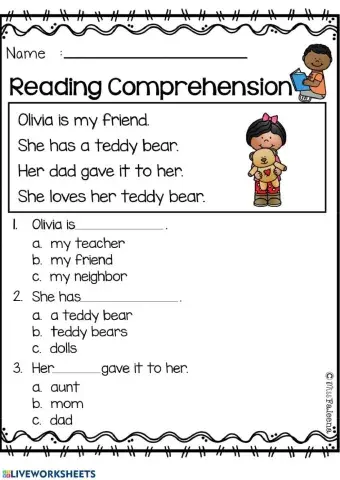 Reading Comprehension