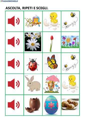 Spring vocabulary