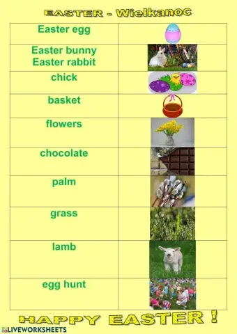 Easter, class 1, new