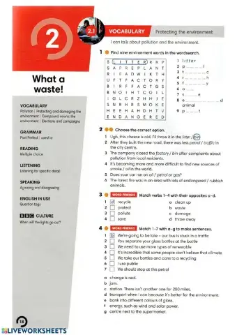 Wider World 4 wb (p 18 & 19)