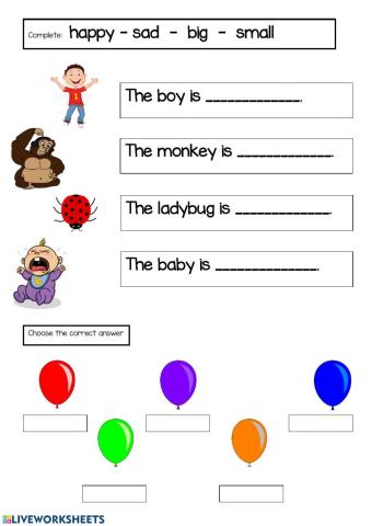 Vocabulary & Colours