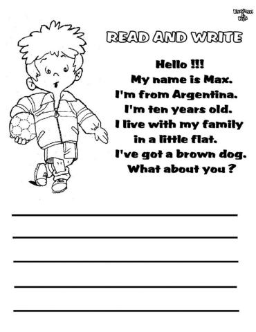 Introducing yourself