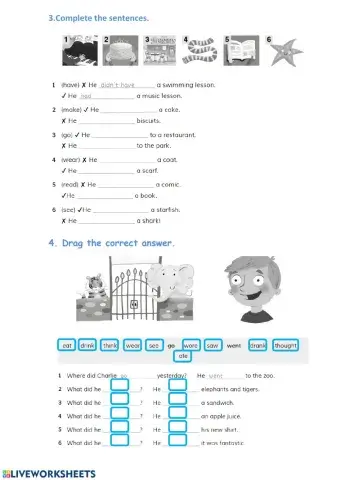 Academy stars 3 Unit 7 test Part 2