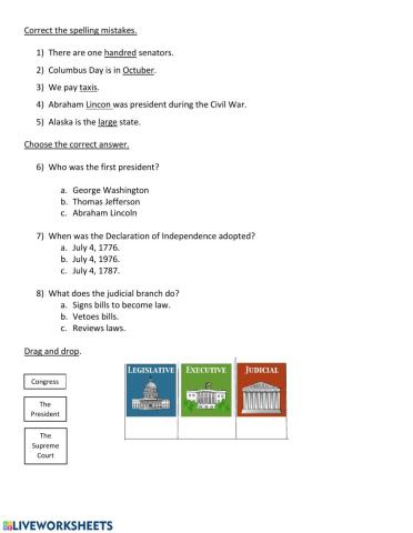 Citizenship Class Review-Efrain