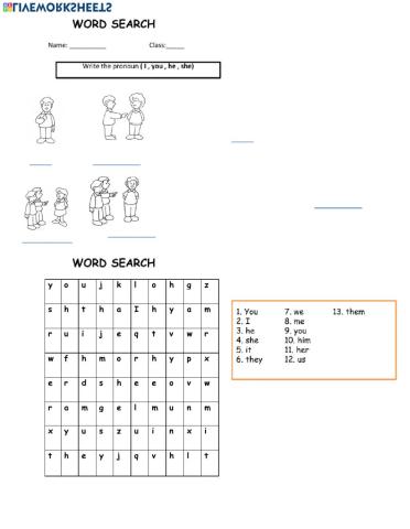 Pronombres Personales