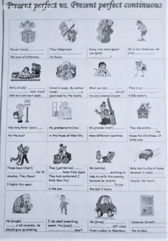 Present perfect continuous vs present perfect simple