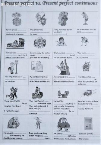 Present perfect continuous vs present perfect simple