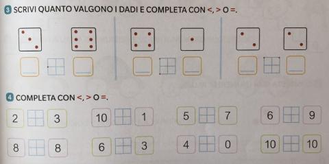 Maggiore, minore, uguale 4