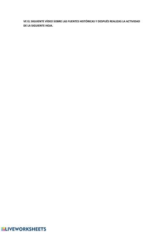 Fuentes históricas