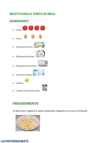 Ricetta torta di mele