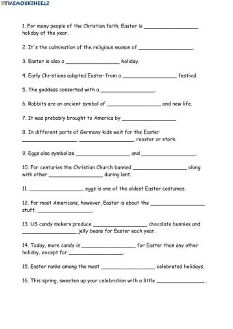 Bet you didn't know: Easter Traditions