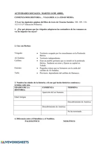 Sociales- Edad Media