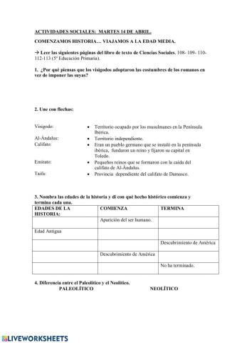 Sociales- Edad Media