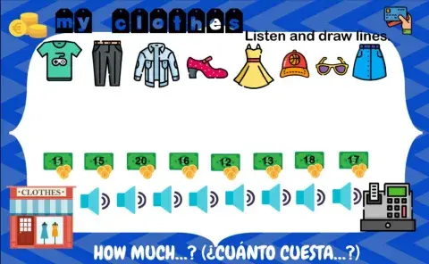 Clothes 6 (how much?)