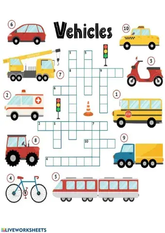 Transport crossword