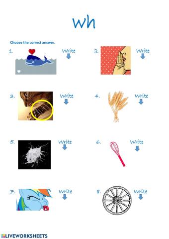 Phonics wh