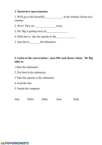 Vocabulary Unit 13 Forward 5