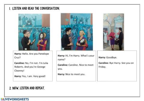 Greetings and common questions