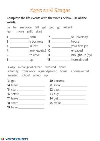 Life Stages