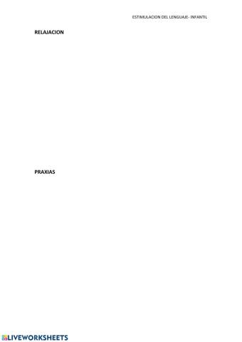 Estimulacion del lenguaje
