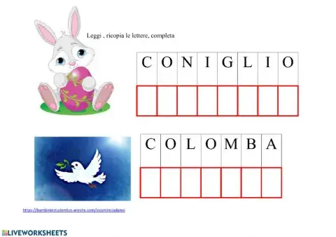 Simboli pasquali : viventi-non viventi