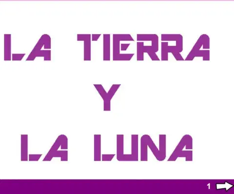 La tierra y la Luna