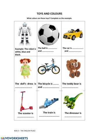 Toys and colours