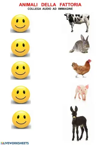 Animali della fattoria