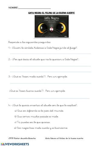 Gato negro el felino de la buena suerte