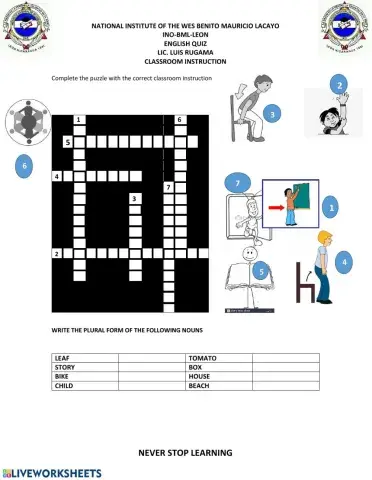 Classroom instruction