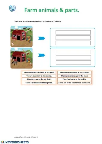 Farm animals & parts