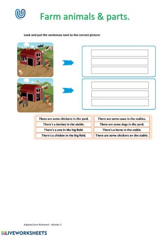 Farm animals & parts