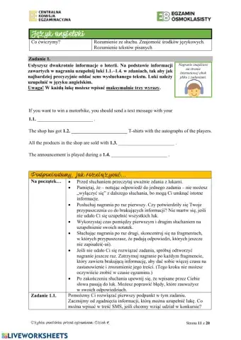 Egzamin ósmoklasisty