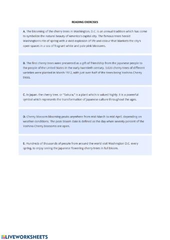 Reading Comprehension