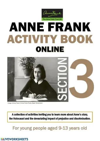 Anne Frank - Activity Book Section 3