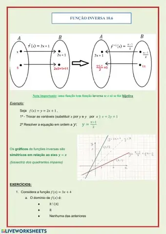 Função Inversa 10.6