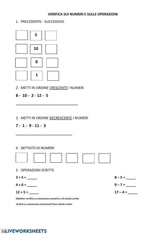 VERIFICA MATEMATICA 1-