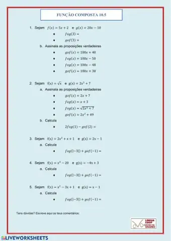 Função Composta 10.5