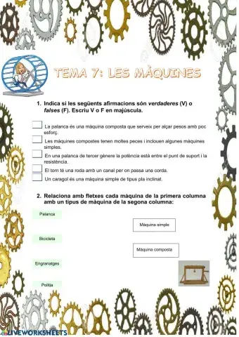 Màquines simpls i compostes