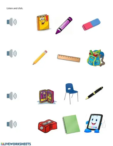 Classroom objects