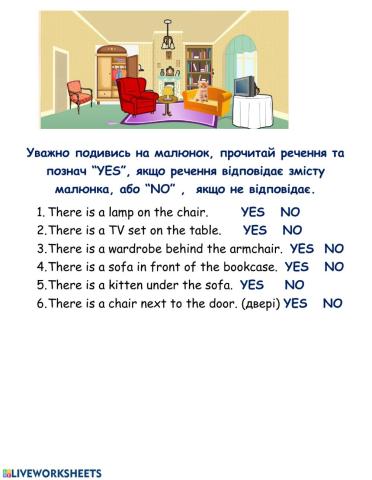 Prepositions of place