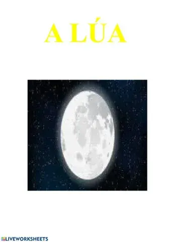 A Lúa, a Terra e o Sol