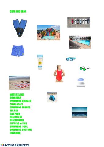 Meet me at the swimming pool  at theor beach